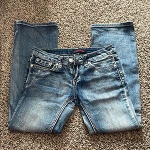 Love Indigo Girls Boot Cut Blue Jeans